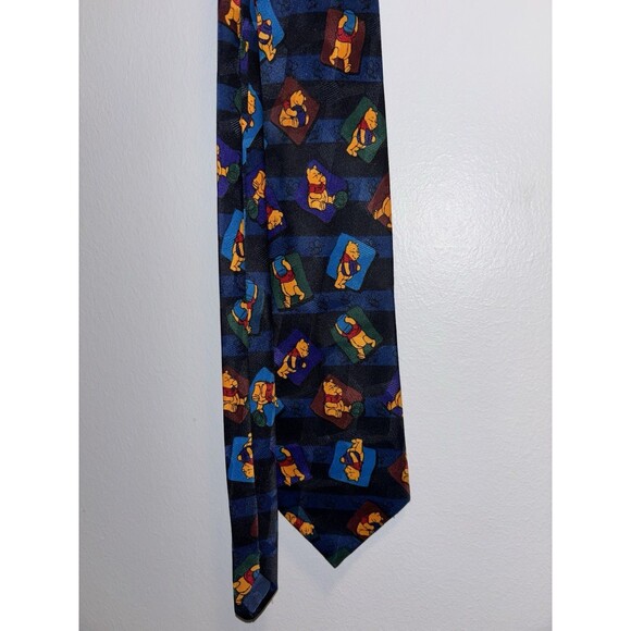 Winnie the Pooh with His Jar of Honey Necktie Men's ties - Picture 1 of 3